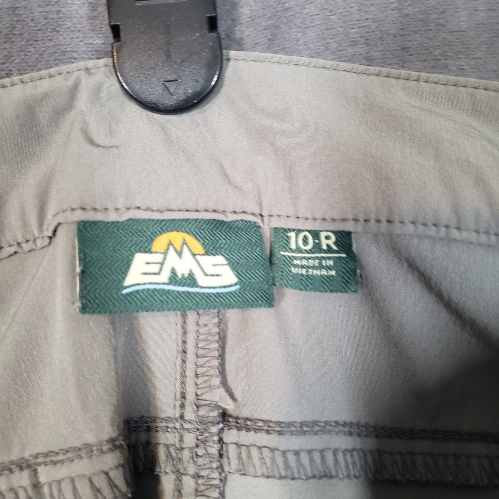 Eastern Mountain Sport Hiking Pants Womens 10 Regular Tan Straight Leg Outdoor - Picture 4 of 10